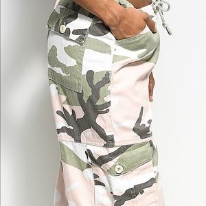 Rothco | Pants & Jumpsuits | Rothco Pink Green Camo Paratrooper Pants ...